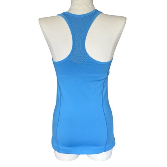 Nike Dri-FIT Blue Racerback Athletic Top Built-In Bra Women's Sz S - Picture 4 of 10